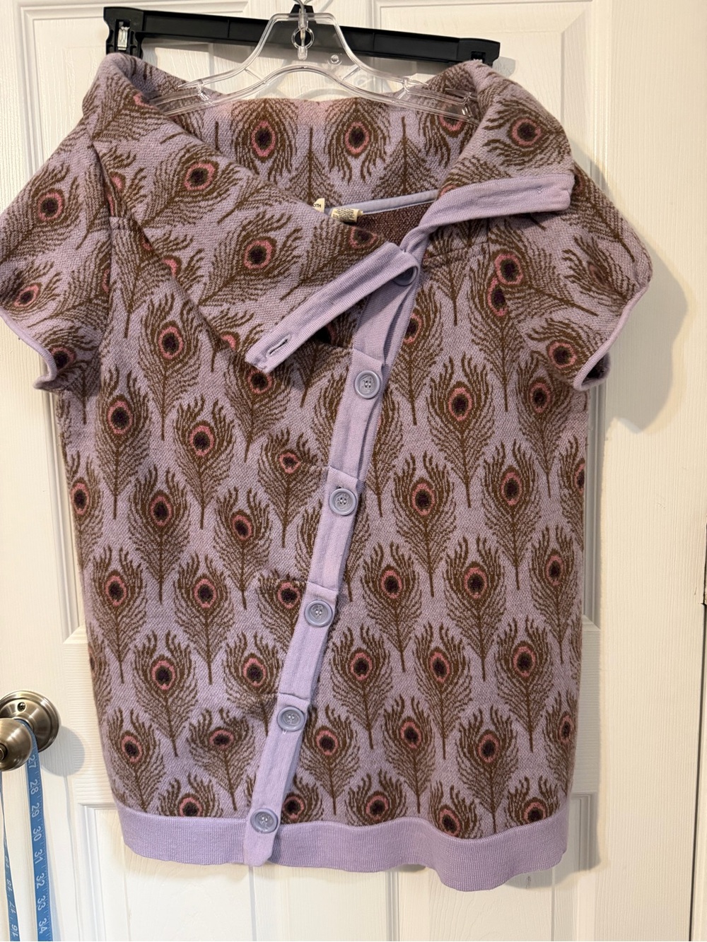 Moth for Anthropologie Funneled Folds Cardigan